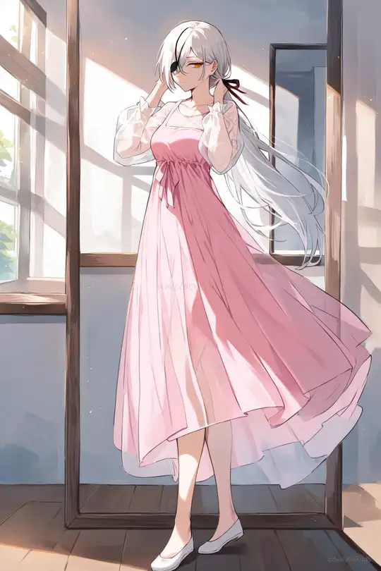 Quanxi in Idol #12 outfit, anime lookbook illustration